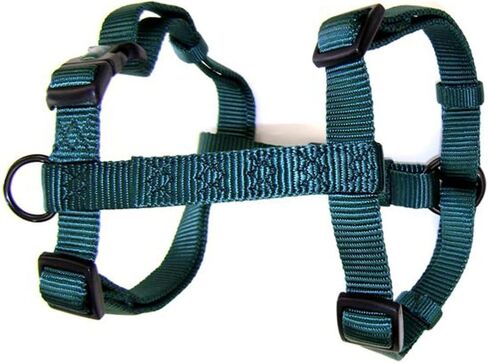 Hamilton Compall Comfort Nylon Dog Harness ، Green Dark ، 5/8 "× 12-20" in Saudi Arabia