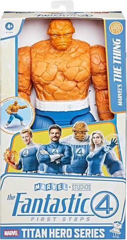 FANTASTIC FOUR Marvel Studios Titan Hero Series The First Steps Marvel’s The Thing Action Figure, 12-Inch-Scale (30 cm) Super Hero Figures & Toys, 4+ in Saudi Arabia