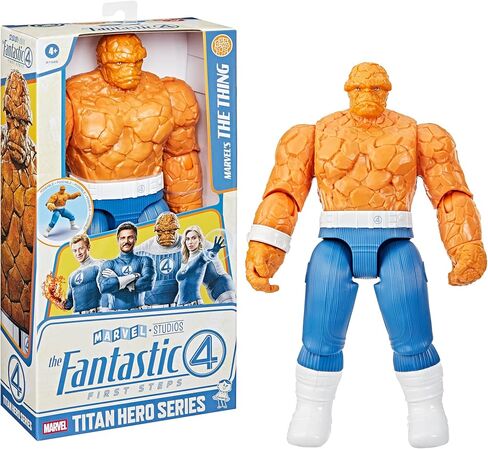 FANTASTIC FOUR Marvel Studios Titan Hero Series The First Steps Marvel’s The Thing Action Figure, 12-Inch-Scale (30 cm) Super Hero Figures & Toys, 4+ in Saudi Arabia
