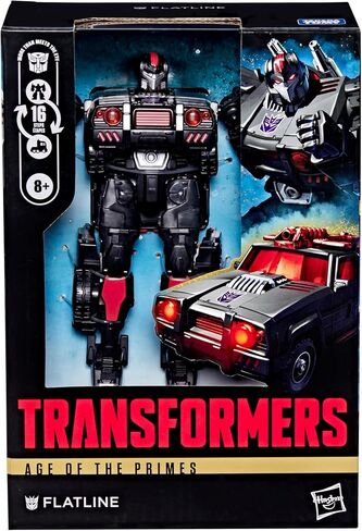 Transformers Age of the Primes Flatline ، Voyager Class 7 بوصة تحويل الشكل ، ألعاب الروبوت للأعمار 8+ in Saudi Arabia