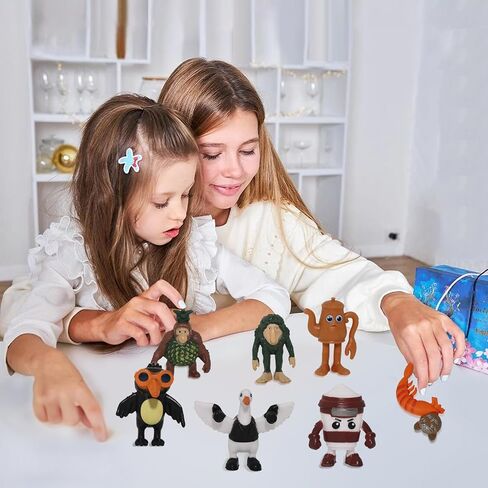 24pcs الشكل الإيطالي لعمل البكر ، شكل tralalero tralala الشكل مع tralalero tralala ، tung tung tung sahur ، beanrot meme shark ، toys toys to to to to to to to to to to to to to to to to to to to to to to to to to to to to to to to to to to to to to to to in Kuwait
