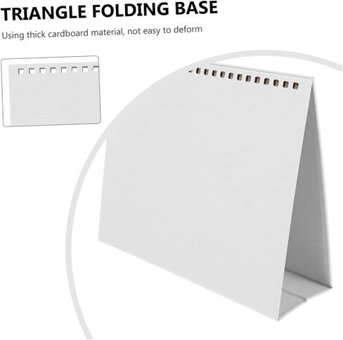 HOMSFOU 12PCS DICRATITION DIR DEY CALLENDAR BASE MULTI GUIP Holder for Home Office إنشاء تقويمات لعشاق الحرفية in Saudi Arabia