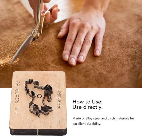 يموت القطع الجلدية ، قاطع لكمة الحصان ، أداة حرفية ، أدوات قطع DIY المصنوعة يدويًا ، للجلد المطاطي الورقي in Saudi Arabia