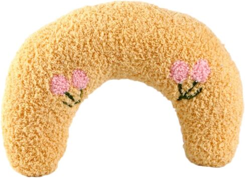 U-Shaped Pillow for Neck Support Breathable Sleeping Cushion for Dogs and Cats Deep Relaxation Machine Washable in Saudi Arabia