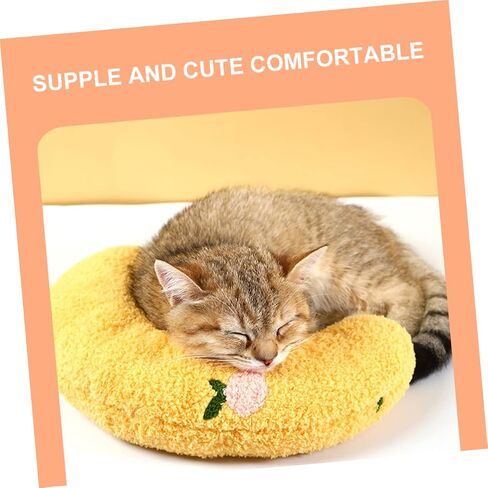 U-Shaped Pillow for Neck Support Breathable Sleeping Cushion for Dogs and Cats Deep Relaxation Machine Washable in Saudi Arabia