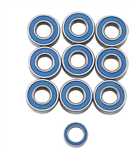 متوافق مع tamiya لـ CW-01 لـ CW01 جهاز التحكم عن بُعد ترقية أجزاء الإكسسوارات 10pcs محمل محمل إكسسوارات سيارة RC in Saudi Arabia
