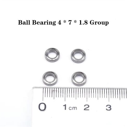 Compatible with Wltoys 144001 144002 144010 124016 124017 124018 124019 RC Car Spare Parts Accessories 20Pcs Ball Bearing Set RC Car Part Accessories in Saudi Arabia