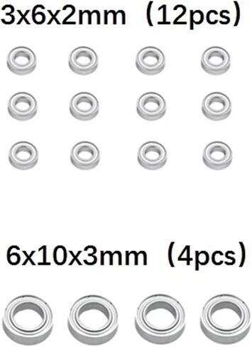 متوافق مع WPL C14 C24 B36 لـ MN D90 لـ MN-90 لـ MN99S RC CAR PRAPERSIONS APCESSORIES 16PCS FELLEN in Saudi Arabia