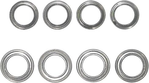 متوافق مع Laegendary لـ Legend 1/10 RC Car Preprap Prape Accessories 8PCS Ball Bearing Set LG-WJ09 LG-WJ10 RC Car Accessories in Kuwait