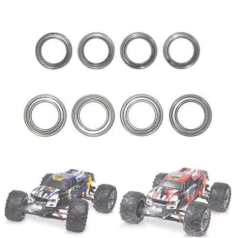 متوافق مع Laegendary لـ Legend 1/10 RC Car Preprap Prape Accessories 8PCS Ball Bearing Set LG-WJ09 LG-WJ10 RC Car Accessories in Kuwait