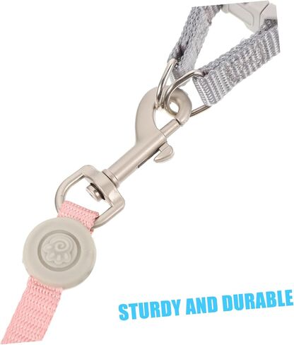 Adjustable Cat Harness Set Kitten Leash Harness Small Cat Vest Fashionable Double Comfortable for Outdoor Activities in Saudi Arabia