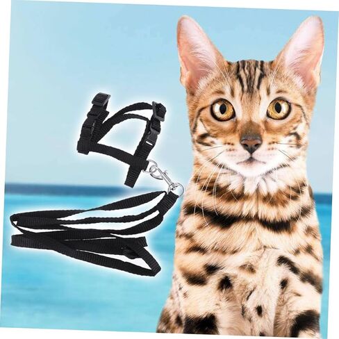 UPKOCH Nylon Cat Harness Traction Rope Adjustable Leash for Safe Outdoor Adventures in Saudi Arabia