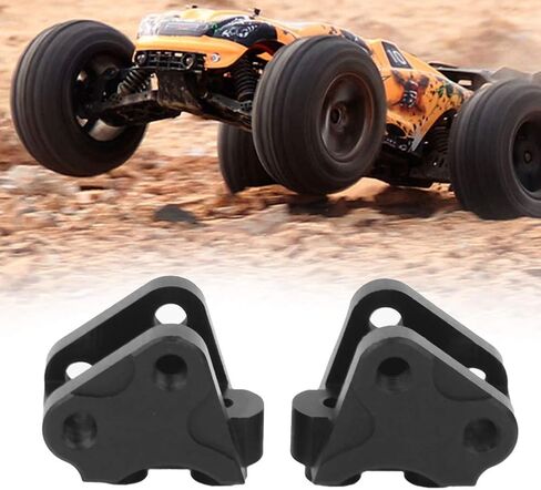 Mount Link Mount RC ، MONTER LOWN LINKAGE LINK MOUNT متوافق مع سيارة RC المحورية SCX10-II (أسود) in Saudi Arabia