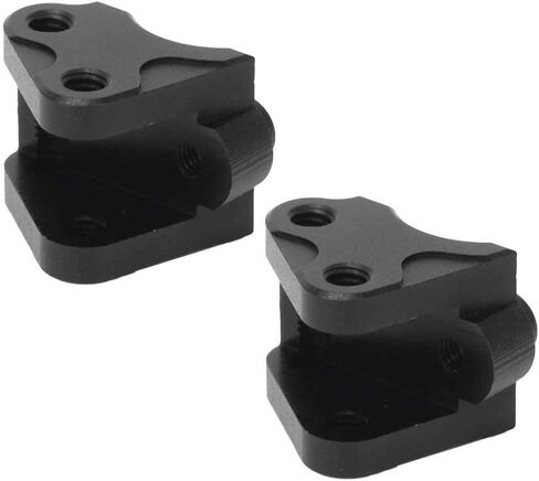 Mount Link Mount RC ، MONTER LOWN LINKAGE LINK MOUNT متوافق مع سيارة RC المحورية SCX10-II (أسود) in Saudi Arabia