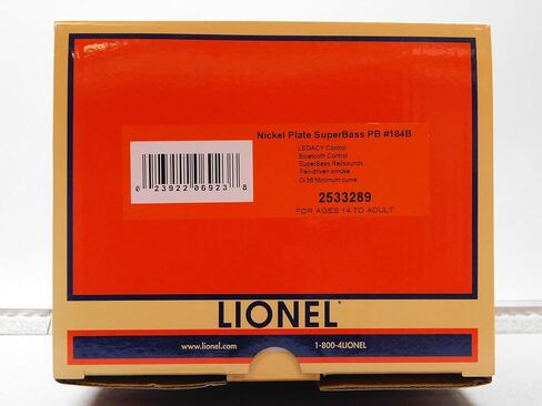Lionel Nickel Plate Superbass PB #184 in Saudi Arabia