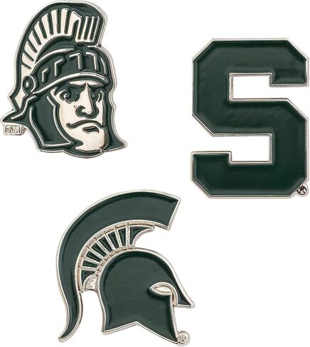 Desert Cactus Michigan State University Lapel Pins Spartans MSU Logo Enamel Made of Metal (Pin A) in Saudi Arabia