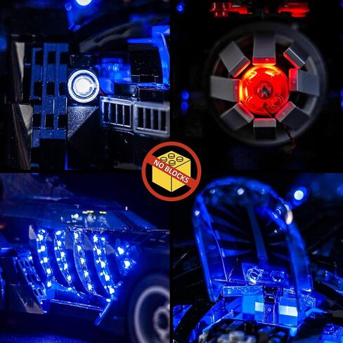 مصباح LED اللطيف فقط ، متوافق مع Lego Forever Batmobile 76304 - باستثناء النموذج (ضوء الإصدار الكلاسيكي) in Saudi Arabia