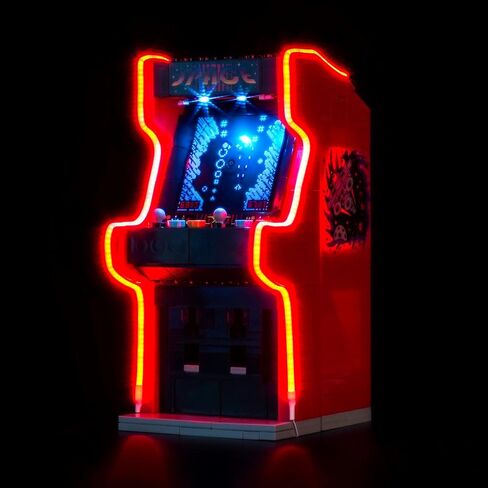 Light kit Compatible with Lego 40805 Arcade Machine - No Model Only Light, LED Lighting Accessories Compatible with Lego 40805 Surprise Arcade in Saudi Arabia