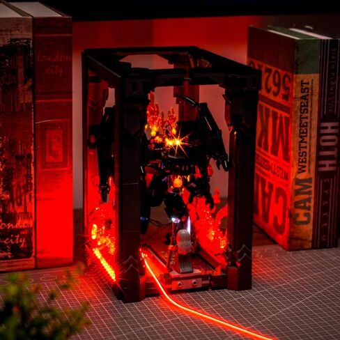 LED Lighting Compatible with Lego 10367 The Lord of The Rings - Balrog Book Nook, Light Kit Compatible with Lego Icons 10367 Book Nook Decor, NOT Included The Model Set in Saudi Arabia