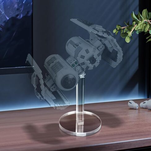 معرض Acrylic Stand for Lego 75399 مجموعة بناء Starfighter Rebel U-Wing ، Resparent Rovating Acrylic Riser متوافقة مع Bomber 75347 ، Tie Fighter & X-Wing 7539 in Saudi Arabia