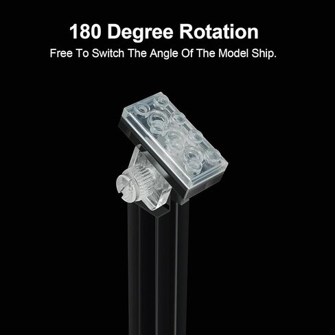 معرض Acrylic Stand for Lego 75399 مجموعة بناء Starfighter Rebel U-Wing ، Resparent Rovating Acrylic Riser متوافقة مع Bomber 75347 ، Tie Fighter & X-Wing 7539 in Saudi Arabia