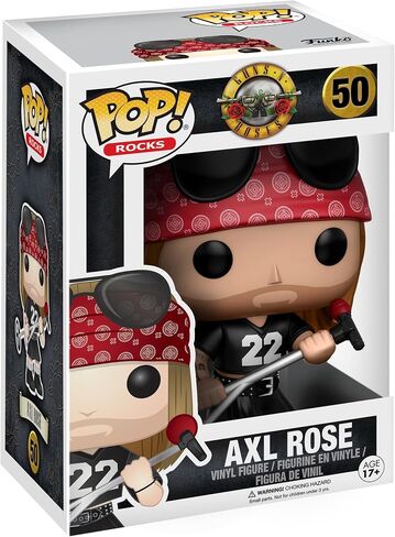 Funko Pop Rocks: Guns N' Roses - Axl Rose - Guns N Roses - Collectable Vinyl Figure - Gift Idea - Official Merchandise - Toys for Kids & Adults - Music Fans - Model Figure for Collectors and Display in Saudi Arabia