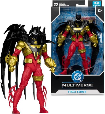McFarlane Toys- DC Multiverse Azrael Batman (Knightquest) 7in Figure in Saudi Arabia