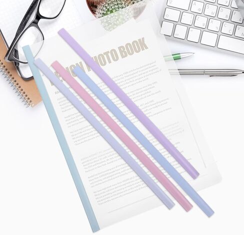 jojofuny 10pcs pronders slide slide مقاومة للماء A4 سحب قضيب القضبان الولادة للاختراق لتنظيم وثيقة أوراق فضفاضة لاستخدام المكاتب والمدرسة in Kuwait