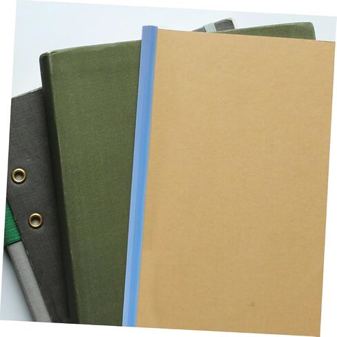 Doitool 50pcs مقاطع قضيب التعادل لمجلدات شريحة ربط القضبان انزلاق القضبان binder للمدرسة والمكتب in Saudi Arabia