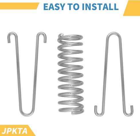 2Pcs Porch Swing Spring Heavy-Duty Spring Awning Spring for Hammock Chair,Sail Shade,Punching Bag,Large Dogs,Hanging Chair,Patio Swing Hanger and More in Saudi Arabia