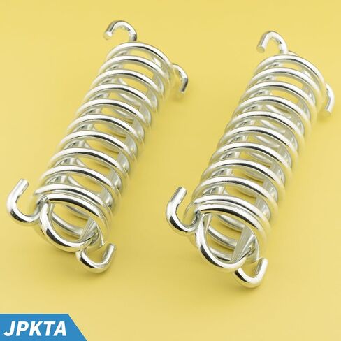 2Pcs Porch Swing Spring Heavy-Duty Spring Awning Spring for Hammock Chair,Sail Shade,Punching Bag,Large Dogs,Hanging Chair,Patio Swing Hanger and More in Saudi Arabia