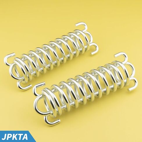 2Pcs Porch Swing Spring Heavy-Duty Spring Awning Spring for Hammock Chair,Sail Shade,Punching Bag,Large Dogs,Hanging Chair,Patio Swing Hanger and More in Saudi Arabia