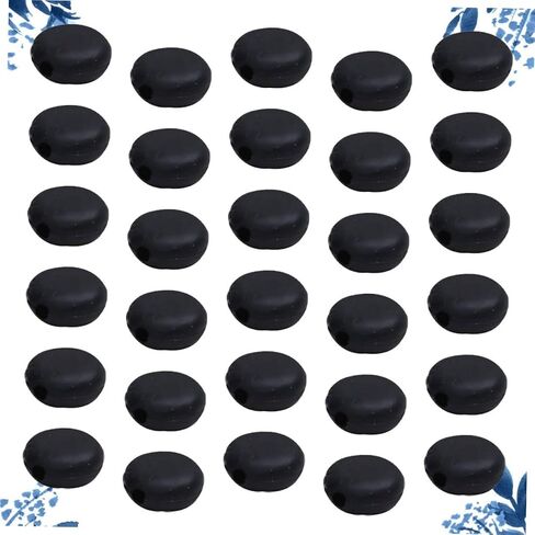 100pcs Adjustable Face Mask Buckle Slip Mask Rope Regulator Black for Men Women Durable Choke Silicone Buckles for Outdoor Sports and Daily Protection in Saudi Arabia