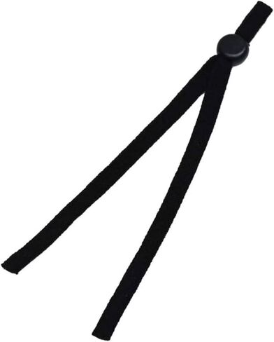 100pcs Adjustable Face Mask Buckle Slip Mask Rope Regulator Black for Men Women Durable Choke Silicone Buckles for Outdoor Sports and Daily Protection in Saudi Arabia