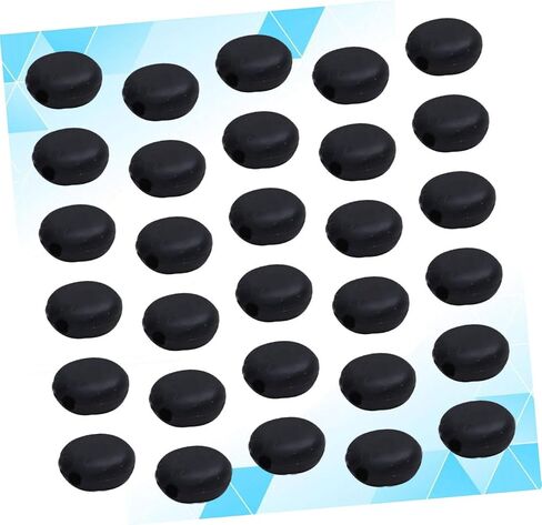100pcs Adjustable Face Mask Buckle Slip Mask Rope Regulator Black for Men Women Durable Choke Silicone Buckles for Outdoor Sports and Daily Protection in Saudi Arabia