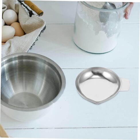 2pcs Stainless Steel Scale Trays Jewelry Scale Weighing Pan Powder Pans in Saudi Arabia