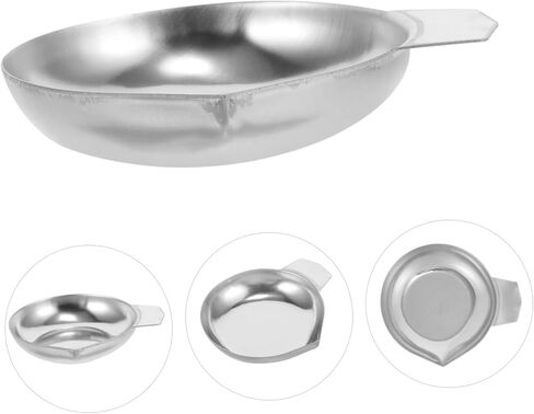 2pcs Stainless Steel Scale Trays Jewelry Scale Weighing Pan Powder Pans in Saudi Arabia