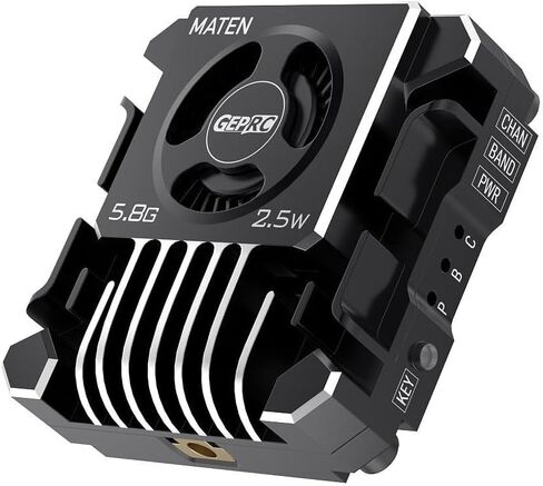 جهاز إرسال فيديو GEPRC Maten VTX Pro FPV-جهاز إرسال طائرات بدون طيار عالي الطاقة مع الصوت النشط والصوت السينمائي للرحلات بعيدة المدى in Saudi Arabia