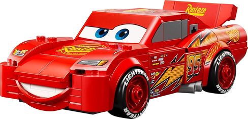 Lego Speed ​​Champions Lightning McQueen Toy - Disney Pixar Cars Building Building for Kids ، Boys & Girls ، Ages 9+ - Play Play Race Car and Bedroom Shelf Display - 77255 in Saudi Arabia