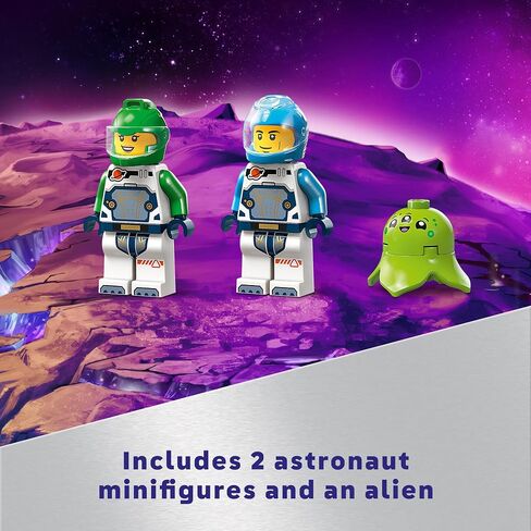 تتضمن سفينة سفن الفضاء Lego City و Asteroid Discovery Toy ، هدية للأطفال الذين تتراوح أعمارهم بين 4 سنوات وما فوق الذين يحبون اللعب ، من طاقم الفضاء ، الأجنبيين ، البلورات ، و Crane ، 60429 in Saudi Arabia