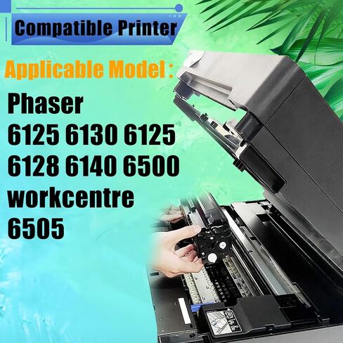 CT350875 Drum Unit Compatible for Xerox Phaser 6125 6130 6125 6128 6140 6500 Workcentre 6505 Printer,Imaging Unit 1 Pack in Saudi Arabia