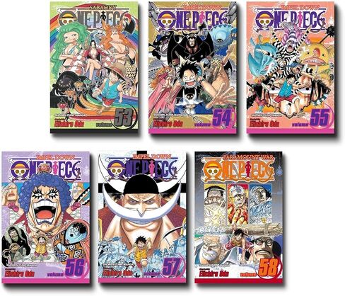 One Piecee Boxes Manga Set 3 : Volumes 47-70 with Premiu Thriller bark to New World in Saudi Arabia