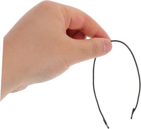 Artibetter 50pcs Adjustable Elastic Barbed Cord with Metal Ends Versatile Fastener Straps for Crafting Mask Securing Notebook Binding and Party Decorations in Saudi Arabia