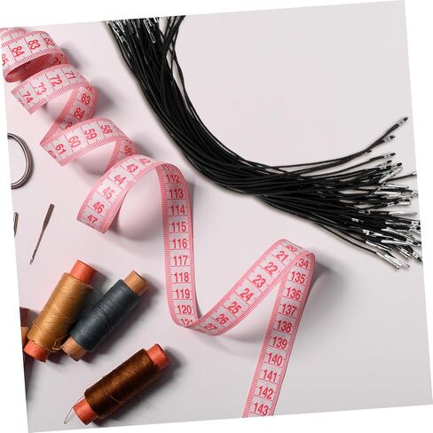 Artibetter 50pcs Adjustable Elastic Barbed Cord with Metal Ends Versatile Fastener Straps for Crafting Mask Securing Notebook Binding and Party Decorations in Saudi Arabia