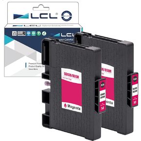 LCL Compatible Sublimation Ink Replacement for Sawgrass Virtuoso SG400 SG800 PRINTAN Dink High Yield SG400NA/EU SG800NA (2-Pack Magenta)