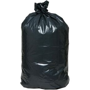 AEP 0232363 X Heavy Duty Can Liner, 33 Gallon, 1.25 ml, Black (Pack of 100)