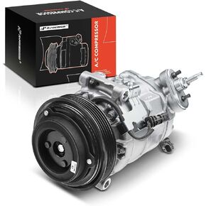 A-Premium A/C Compressor with Clutch Compatible with Chevrolet Equinox 2.4L 2012-2015, GMC Terrain 2.4L 2012-2015