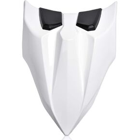Ninja 650 Z650 Accessories Rear Seat Cowl Fairing Cover Cowl ABS Plastic Green Black White Compatible with K-awasaki NINJA650 Z 650 2017 2018 2019 2020 2021 2022 2023 (White)