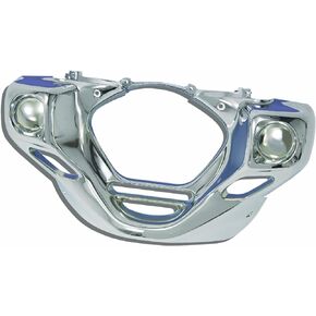 Show Chrome 52-608 Chrome ABS Lower Front Cowl Housing For 2001-17 Honda Goldwing GL1800, F6B 2013-17,Old Round Style Fog Light Cutouts
