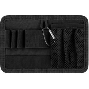 bvya Tactical Bag Insert Modular Panel Organizer Utility Admin Pouch Hook Fasteners for Gadgets